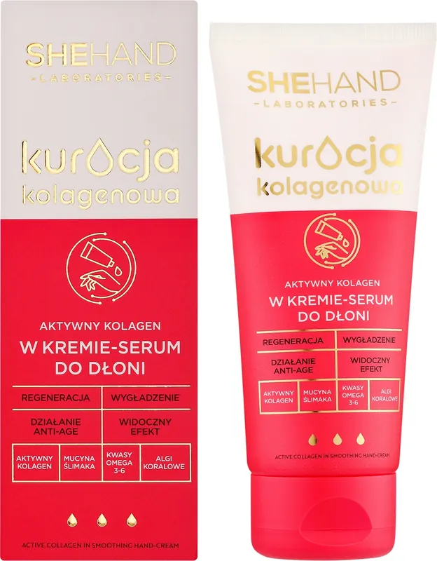 Active Hand Collagen in Smoothing Serum Cream - Bath and Body
