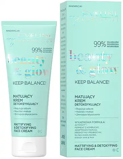 Mattifying & Detoxifying Face Cream - Skin Care Products
