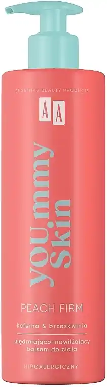 Firming & Moisturizing Body Lotion with Caffeine & Peach Extract - Bath and Body