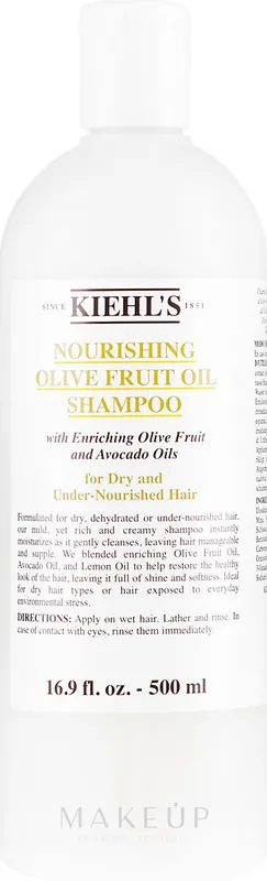 Nourishing Olive Oil Shampoo for Dry Hair
