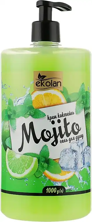 Shower Gel "Mohito Cream Cocktail", with dispenser - Bath and Body