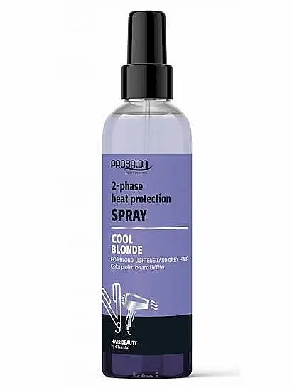 Biphase Thermal Protective Spray for Blonde Hair
