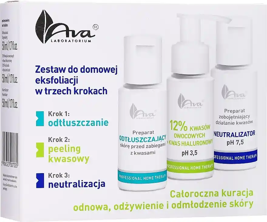 3-Step Home Exfoliation Kit