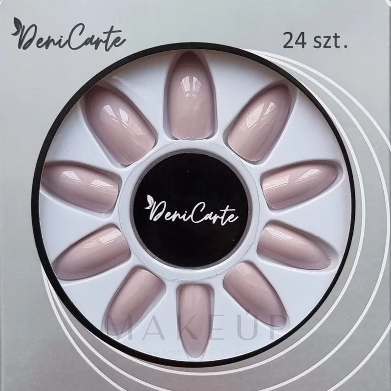 False Nails, 24 pcs + glue 2g