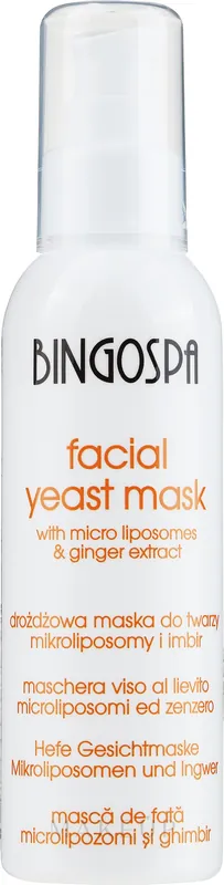 Yeast Face Mask with Ginger Extract - Skin Care Products