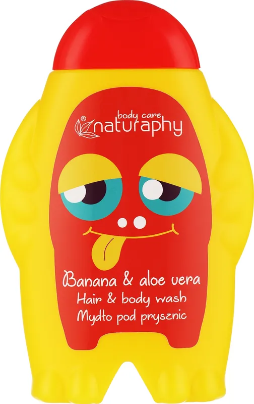 Kids Shower Gel-Shampoo "Banana & Aloe Vera"