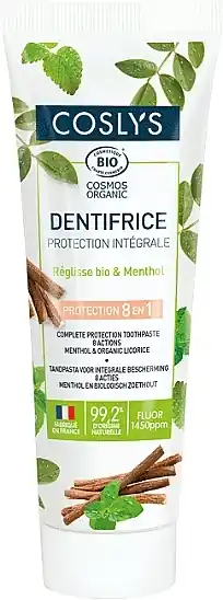 Toothpaste for Complete Protection 8 in 1 'Mint and Organic Licorice' - Bath and Body