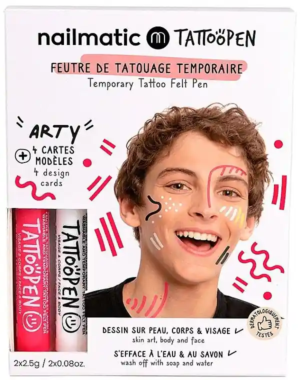 Temporary Tattoo Set - Skin Care Products