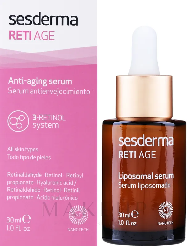 Anti-Aging Face Serum with 3 Types of Retinol