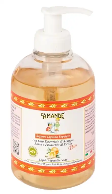 Antioxidant & Moisturizing Perfumed Liquid Soap 'Sicily Red Orange & Pistachio' - Bath and Body