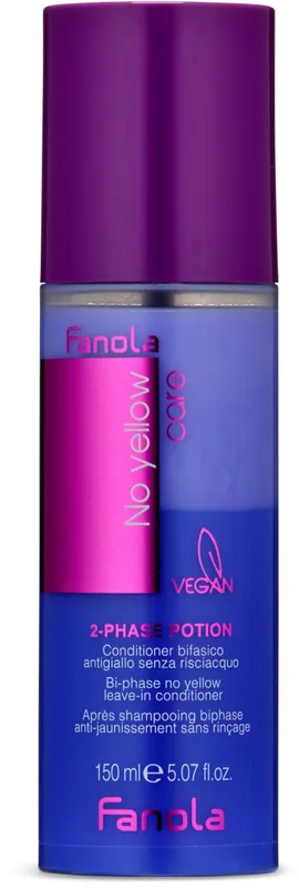 Anti-Yellow Bi-Phase Conditioner
