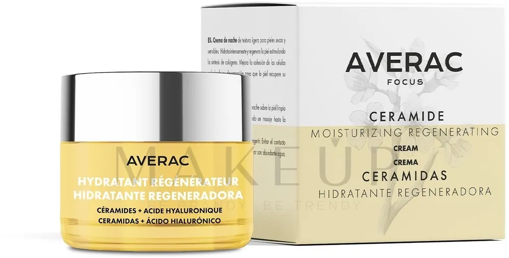 Moisturizing & Repairing Night Cream with Ceramides - Skin Care Products