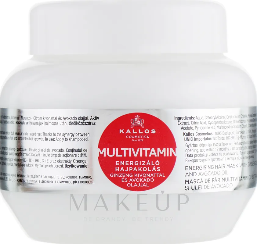 Ginseng Extract & Shea Butter Hair Mask