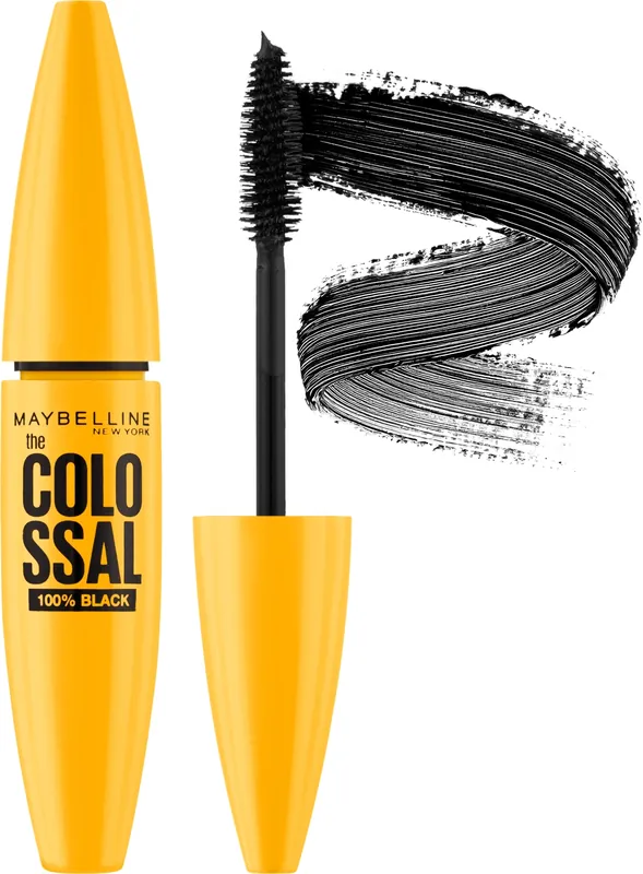 Maybelline New York Volum Express Colossal 100% Black - Makeup