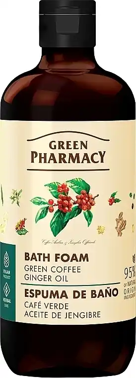 Green Coffee & Ginger Oil Bath Foam - Bath and Body