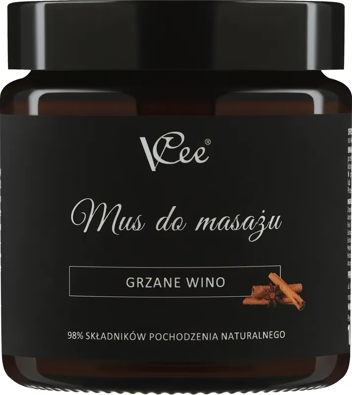 Vegan massage mousse 'Mulled Wine' - Bath and Body