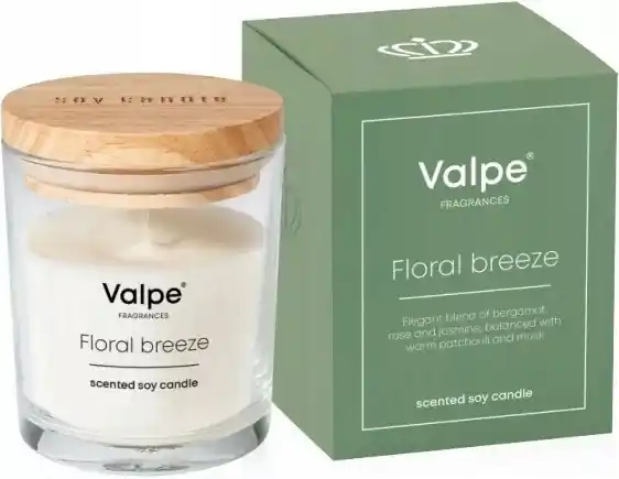 Aromatic Soy Candle 'Floral Breeze' - Bath and Body