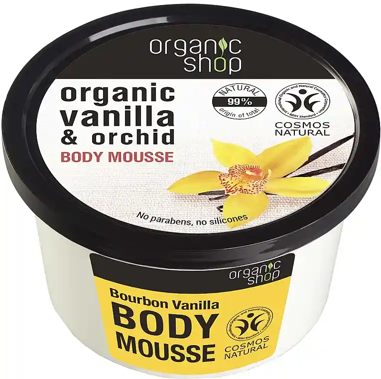 Body Mousse "Bourbon Vanilla" - Bath and Body