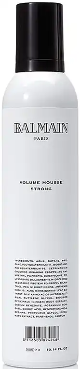 Strong Hold Volume Mousse - Hair