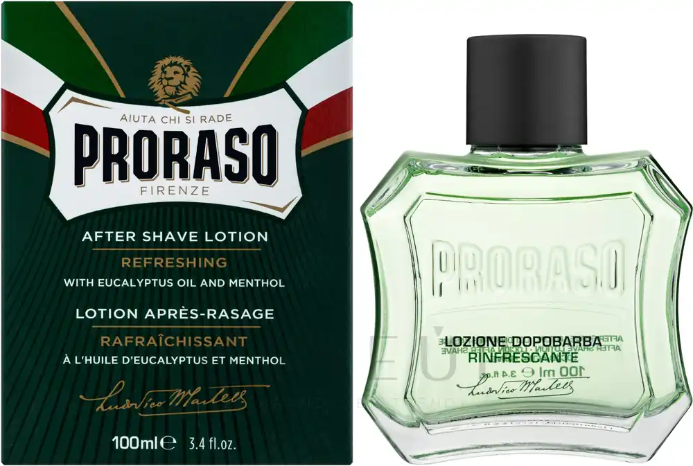After Shave Lotion with Menthol and Eucalyptus