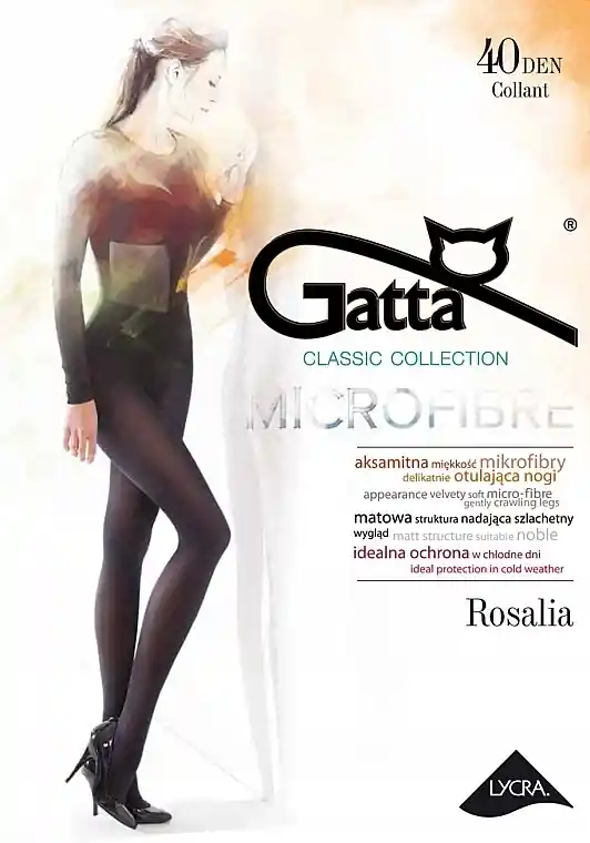 Rosalia Tights 40 Den, creme - Clothes