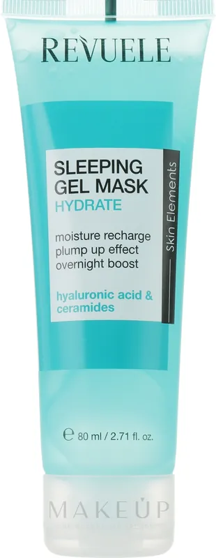 Moisturizing night gel face mask - Skin Care Products