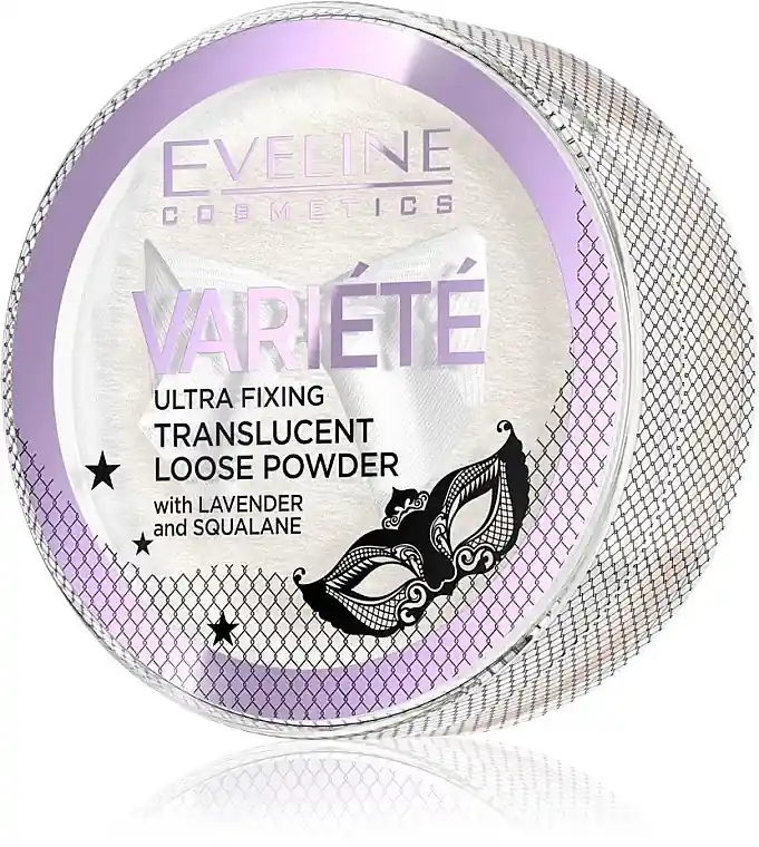 Eveline Cosmetics Variete Ultra Fixing Transparent Loose Face Powder - Makeup