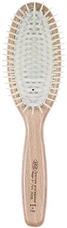 Oval hair brush with plastic bristles, 2006 - Accessories