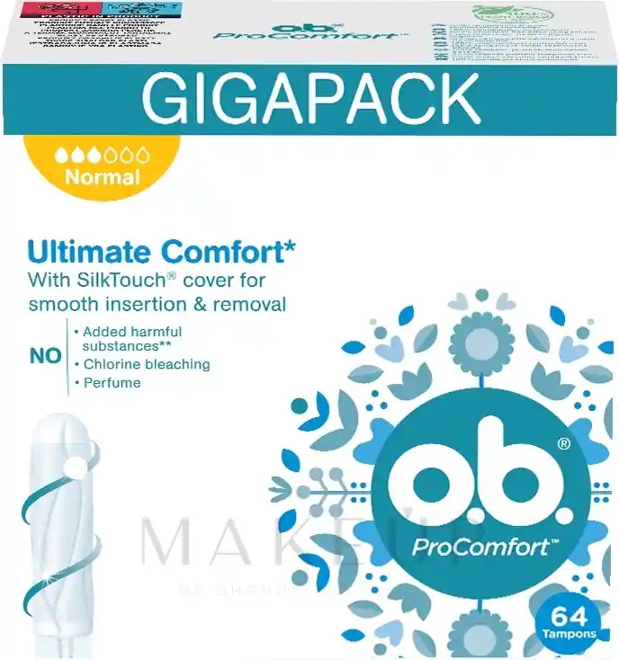 Normal Tampons, 64 pcs - Bath and Body