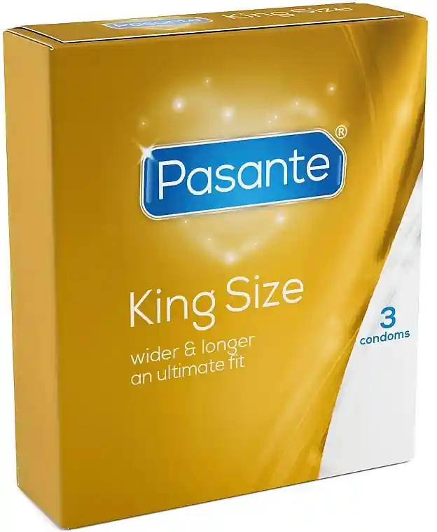 Large Size Condoms, 3 pcs - Health & Care