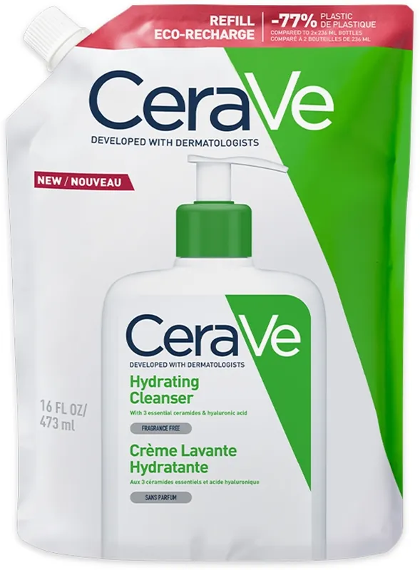 Cleansing moisturizing lotion for normal and dry skin of the face and body (refill) - Skin Care Products