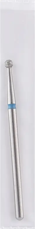 Diamond Nail File Drill Bit, ball, 2,3 mm, blue - Accessories