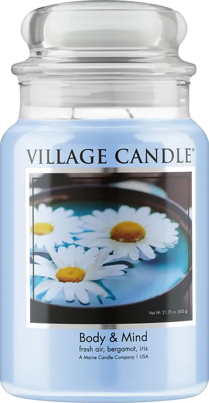 Scented Candle in Jar - Bath and Body