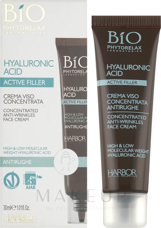 Concentrated Wrinkle Filler Cream with High & Low Molecular Weight Hyaluronic Acid 'Instant Hydration' - Skin Care Products