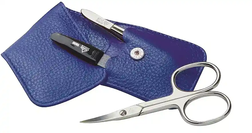 Manicure Set 'Siena', 3 pcs, blue - Accessories