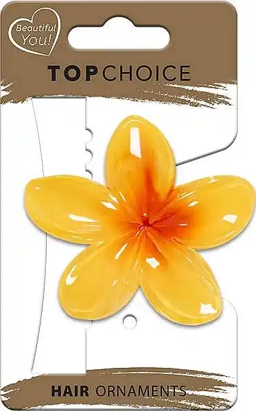 Moana Flower Hair Clip, yellow - Accessories