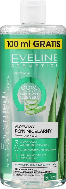 Refreshing & Soothing Aloe Vera Micellar Water - Skin Care Products