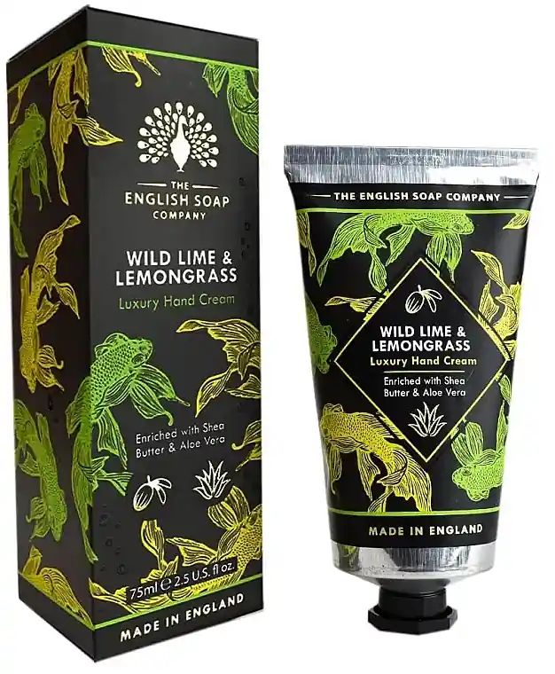 Wild Lime & Lemongrass Hand Cream - Bath and Body