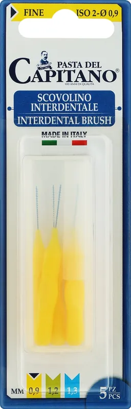 Interdental Brushes Set, yellow - Bath and Body