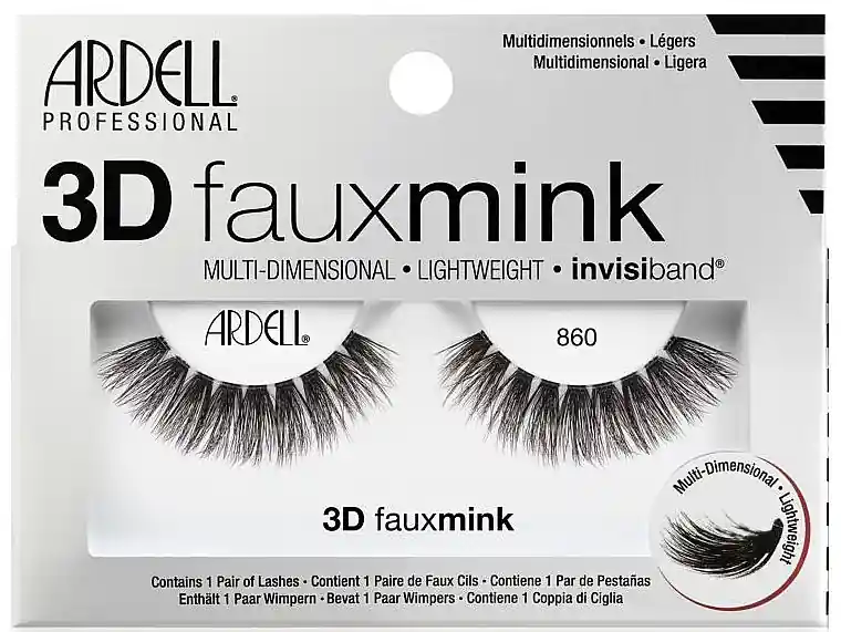 Ardell 3D Faux Mink 860 - Makeup