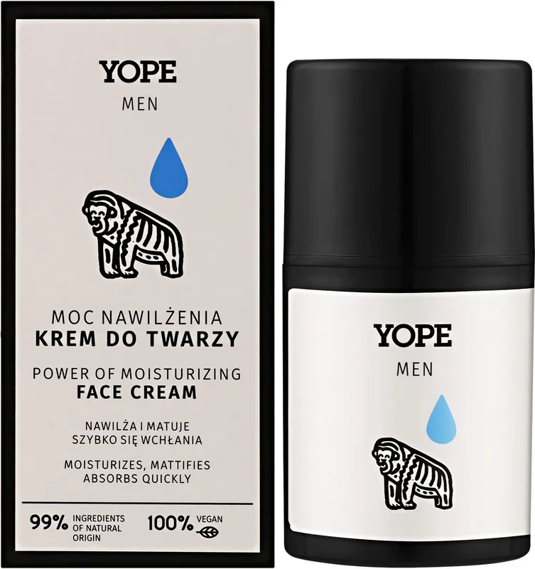Moisturizing Power Face Cream for Men - Skin Care Products