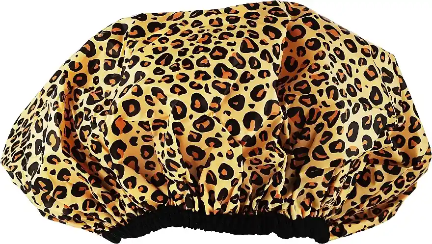 Reversible Waterproof Cap with Leopard Print - Accessories