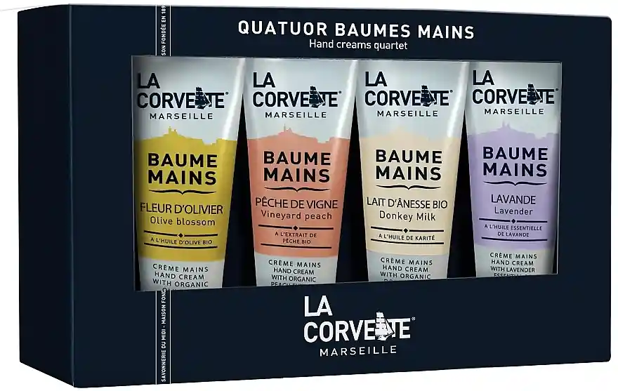 La Corvette Hand Creams Quartet - Bath and Body