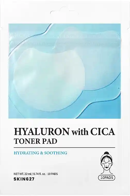 Hyaluronic Acid & Centella Asiatica Toner Pads - Skin Care Products