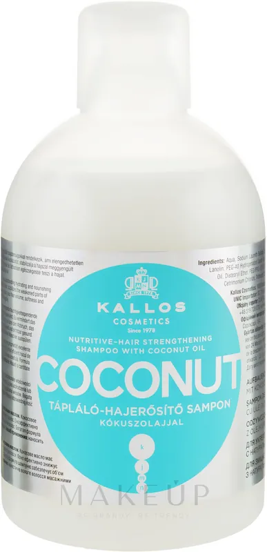 Nourishing & Strengthening Coconut Oil Shampooo - Hair