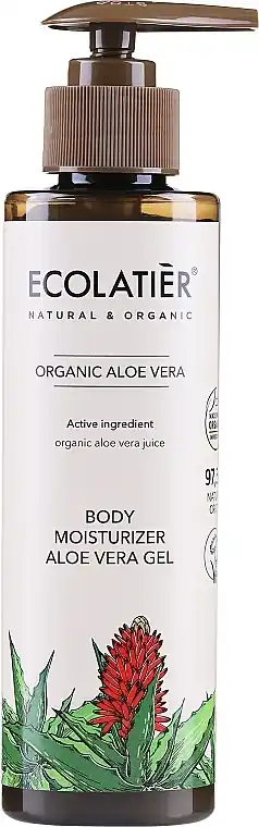 Organic Aloe Vera Moisturizing Body Gel - Bath and Body