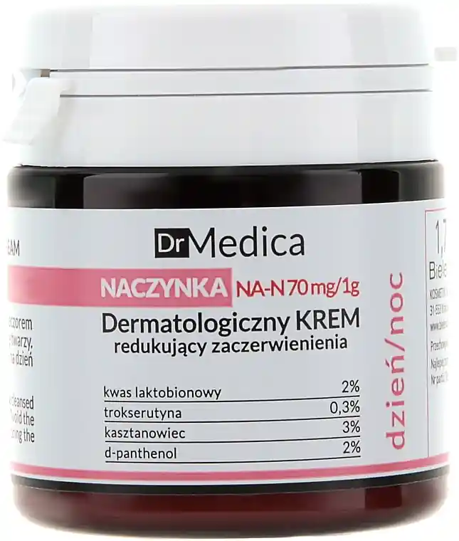 Dermatological Hypoallergenic Anti-Redness Cream
