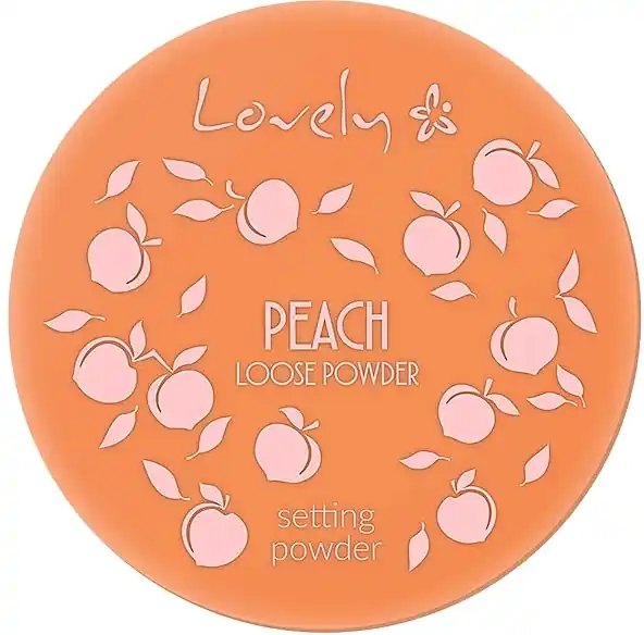 Lovely Peach Loose Powder Setting Powder - Makeup