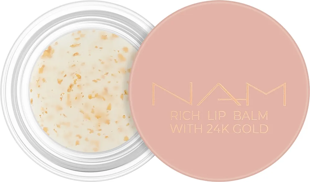 NAM Rich Lip Balm With 24k Gold - Makeup