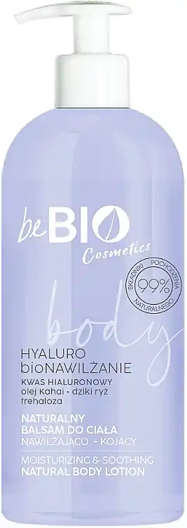 Natural Body Lotion with Hyaluronic Acid, Trehalose & Wild Rice Extract - Bath and Body